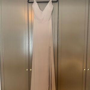 Kennedy Blue Bridesmaid Dress - Meg - Latte - Size 6